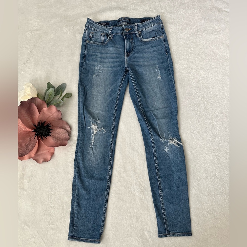 Vigoss Thompson Tomboy Destructed Distressed Jeans